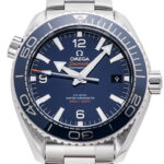オメガ シーマスター プラネットオーシャン コーアクシャル マスタークロノメーター ブルー 中古 (OMEGA Seamaster Planet-ocean Co-Axial Master Chronometer)/ Ref.215.30.44.21.03.001 メンズ