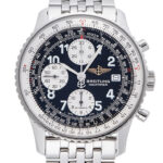 ブライトリング ナビタイマー ブラック/シルバー 中古 (BREITLING Navitimer)/ Ref.A142B03NP メンズ