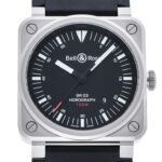 ベル&ロス BR03-92 ホログラフ ブラック 新品 (Bell&Ross BR03-92 Horograph)/ Ref.BR0392-HOR-BLC/SRB メンズ