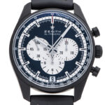 ゼニス クロノマスター エル・プリメロ ブラック/シルバー 新品 (ZENITH Chronomaster El Primero)/ Ref.24.2041.400/21.R576 メンズ