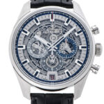 ゼニス クロノマスター フルオープン グレー 未使用品 (ZENITH Chronomaster Full Open)/ Ref.03.2081.400/78.C813 メンズ