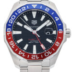 タグ・ホイヤー アクアレーサー キャリバー7 GMT ブラック 未使用品 (TAG Heuer Aquaracer Calibre7 GMT)/ Ref.WAY201F.BA0927 メンズ
