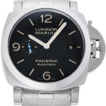パネライ ルミノールマリーナ1950 3デイズ アッチャイオ ブラック 新品 (PANERAI Luminor Marina1950 3Days Acciaio)/ Ref.PAM00723 メンズ