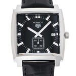 タグ・ホイヤー モナコ レディ ブラック 新品 (TAG Heuer Monaco Lady)/ Ref.WAW131A.FC6177 レディース