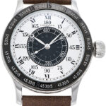 ロンジン ヘリテージ リンドバーグ アワーアングル 90周年記念 シルバー/ブラック 新品 (LONGINES Heritage Lindbergh Hour Angle 90th Anniversary)/ Ref.L2.678.1.71.0 メンズ