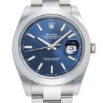 ロレックス デイトジャスト41 ブルー 未使用品 (ROLEX Datejust41)/ Ref.126300 メンズ