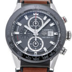 タグ・ホイヤー カレラ キャリバー ホイヤー01 グレー 新品 (TAG Heuer Carrera Calibre HEUER01)/ Ref.CAR201W.FT6122 メンズ