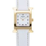 エルメス Hウォッチ ホワイト 新品 (HERMES H Watch)/ Ref.HH1.201.131/UBC レディース