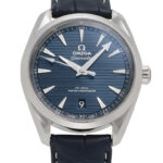 オメガ シーマスター アクアテラ 150m コーアクシャル マスタークロノメーター ブルー 新品 (OMEGA Seamaster Aqua Terra 150m Co-Axial Master Chronometer)/ Ref.220.13.38.20.03.001 メンズ