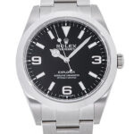 ロレックス エクスプローラーⅠ ブラック 新品 (ROLEX ExplorerⅠ)/ Ref.214270 メンズ