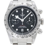 チューダー/チュードル ヘリテージ ブラックベイ クロノグラフ ブラック 中古 (TUDOR Heritage Black Bay Chronograph)/ Ref.79350 メンズ