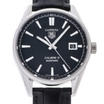 タグ・ホイヤー カレラ キャリバー5 ブラック 中古 (TAG Heuer Carrera Calibre 5)/ Ref.WAR211A.FC6180 メンズ