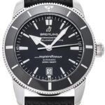 ブライトリング スーパーオーシャン ヘリテージⅡ 46 ブラック 未使用品 (BREITLING Super Ocean HeritageⅡ 46)/ Ref.AB2020121B1S1(A202B-1QRC) メンズ