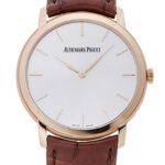 オーデマ・ピゲ ジュール・オーデマ エクストラ シン シルバー 新品 (AUDEMARS PIGUET Jules Audemars Extra Thin)/ Ref.15180OR.OO.A088CR.01 メンズ