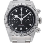 チューダー/チュードル ヘリテージ ブラックベイ クロノグラフ ブラック 新品 (TUDOR Heritage Black Bay Chronograph)/ Ref.79350 メンズ