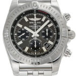 ブライトリング クロノマット JSP グレー/ブラック 未使用品 (BREITLING Chronomat JSP)/ Ref.A001F77PA メンズ
