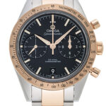 オメガ スピードマスター57 コーアクシャル クロノグラフ ブラック 新品 (OMEGA Speedmaster57 Co-Axial Chronograph)/ Ref.331.20.42.51.01.002 メンズ
