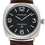 パネライ ラジオミール 3デイズ アッチャイオ ブラック 新品 (PANERAI Radiomir Logo 3Days Acciaio)/ Ref.PAM00753 メンズ