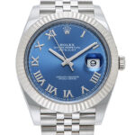 ロレックス デイトジャスト41 ブルー 新品 (ROLEX Datejust41)/ Ref.126334 メンズ