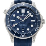 オメガ シーマスター300M コーアクシャル マスタークロノメーター ブルー 新品 (OMEGA Seamaster 300M Co-Axial Master Chronometer)/ Ref.210.32.42.20.03.001 メンズ