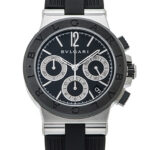 ブルガリ ディアゴノ セラミック クロノグラフ ブラック 未使用品 (BVLGARI Diagono Ceramic Chronograph)/ Ref.DG37BSCVDCH メンズ