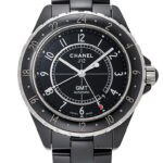 シャネル J12 GMT ブラック 中古 (CHANEL J12 GMT)/ Ref.H2012 メンズ
