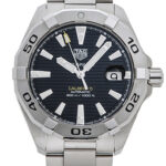 タグ・ホイヤー アクアレーサー キャリバー5 ブラック 新品 (TAG Heuer Aquaracer Calibre5)/ Ref.WBD2110.BA0928 メンズ