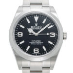 ロレックス エクスプローラーⅠ ブラック 未使用品 (ROLEX ExplorerⅠ)/ Ref.214270 メンズ
