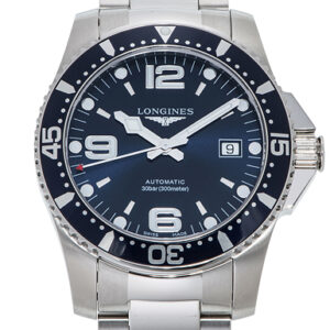 ロンジン ハイドロ コンクエスト ブルー 新品 (LONGINES Hydro Conquest)/ Ref.L3.742.4.96.6 メンズ