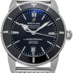 ブライトリング スーパーオーシャン ヘリテージⅡ 46 ブラック 新品 (BREITLING Super Ocean HeritageⅡ 46)/ Ref.AB2020121B1A1(A202B-1OCA) メンズ