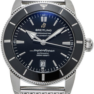 ブライトリング スーパーオーシャン ヘリテージⅡ 46 ブラック 新品 (BREITLING Super Ocean HeritageⅡ 46)/ Ref.AB2020121B1A1(A202B-1OCA) メンズ