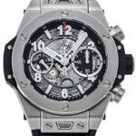 ウブロ ビッグバン ウニコ チタニウム グレー 新品 (HUBLOT Big Bang Unico Titanium)/ Ref.441.NX.1170.RX メンズ