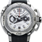 クレール ハイドロスカフ センター クロノグラフ シルバー 新品 (CLERC Hydroscaph Center Chronograph)/ Ref.CHY-111 メンズ