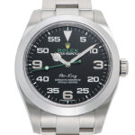 ロレックス エアキング ブラック 新品 (ROLEX Air King)/ Ref.116900 メンズ