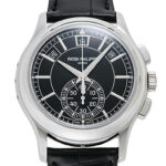 パテックフィリップ 年次カレンダー クロノグラフ ブラック 新品 (PATEK PHILIPPE Annual Calendar Chronograph)/ Ref.5905P-010 メンズ