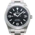 ロレックス エクスプローラーⅠ ブラック 未使用品 (ROLEX ExplorerⅠ)/ Ref.214270 メンズ