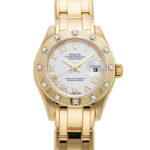 ロレックス デイトジャスト パールマスター ホワイト 中古 (ROLEX Datejust Pearlmaster)/ Ref.80318 レディース