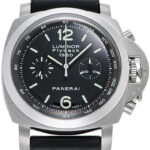パネライ ルミノール1950 フライバック クロノグラフ ブラック 中古 (PANERAI Luminor1950 Flyback Chronograph)/ Ref.PAM00212 メンズ