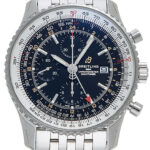 ブライトリング ナビタイマー1 クロノグラフ GMT46 ブラック 新品 (BREITLING Navitimer1 Chronograph GMT46)/ Ref.A24322121B2A1(A242B-2NP) メンズ