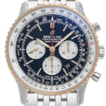 ブライトリング ナビタイマー1 B01 クロノグラフ 46 ブラック/シルバー 新品 (BREITLING Navitimer1 B01 Chronograph 46)/ Ref.UB0127211B1A1(U017B-1NP) メンズ