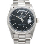 ロレックス デイデイト ブラック 中古 (ROLEX Day Date)/ Ref.18239 メンズ