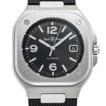 ベル&ロス BR05 ブラック スティール ブラック 新品 (Bell&Ross BR05 Black Steel)/ Ref.BR05A-BL-ST/SRB メンズ