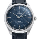 オメガ デ・ヴィル トレゾア コーアクシャル マスタークロノメーター ブルー 新品 (OMEGA De Ville Tresor Co-Axial Master Chronometer)/ Ref.435.13.40.21.03.001 メンズ