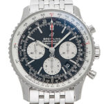 ブライトリング ナビタイマー1 B01 クロノグラフ 43 ブラック/シルバー 新品 (BREITLING Navitimer1 B01 Chronograph 43)/ Ref.AB0121211B1A1(A022B-1NP) メンズ
