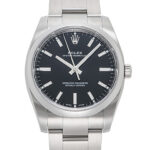 ロレックス オイスター パーペチュアル ブラック 中古 (ROLEX Oyster Perpetual)/ Ref.114200 メンズ