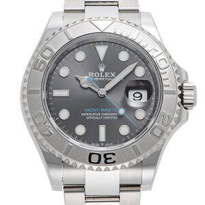 ロレックス ヨットマスター40 グレー（ダークロジウム） 未使用品 (ROLEX Yacht Master 40)/ Ref.126622 メンズ