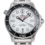 オメガ シーマスター300M コーアクシャル マスタークロノメーター ホワイト 新品 (OMEGA Seamaster 300M Co-Axial Master Chronometer)/ Ref.210.30.42.20.04.001 メンズ