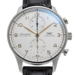 IWC ポルトギーゼ クロノグラフ シルバー 新品 (IWC Portuguese Chronograph)/ Ref.IW371604 メンズ