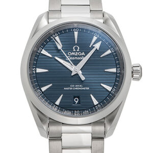 オメガ シーマスター アクアテラ 150m コーアクシャル マスタークロノメーター ブルー 新品 (OMEGA Seamaster Aqua Terra 150m Co-Axial Master Chronometer)/ Ref.220.10.38.20.03.001 メンズ