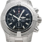 ブライトリング スーパーアベンジャー クロノグラフ 48 ブラック 新品 (BREITLING Super Avanger Chronograph 48)/ Ref.A13375101B1A1(A348B-1PSS) メンズ